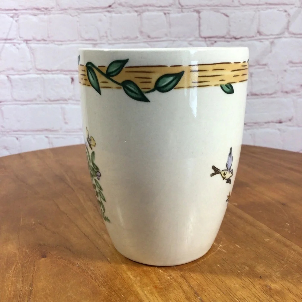 Thompson Pottery Birdhouse 3 Piece Place Setting - Picture 8 of 12